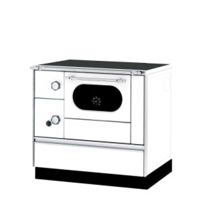 Alfa Plam šporet na čvrsto gorivo 90H FAVORIT R B-D + poklon Metalac tiganj MAXIMUS 24cm/3,9lit