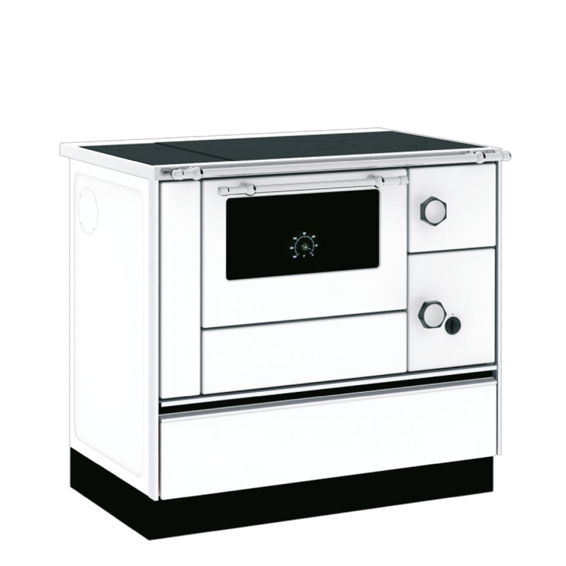Alfa Plam šporet na čvrsto gorivo 90H FAVORIT R B-L + poklon Metalac friteza TAJNI SASTOJAK 24cm/4,4lit