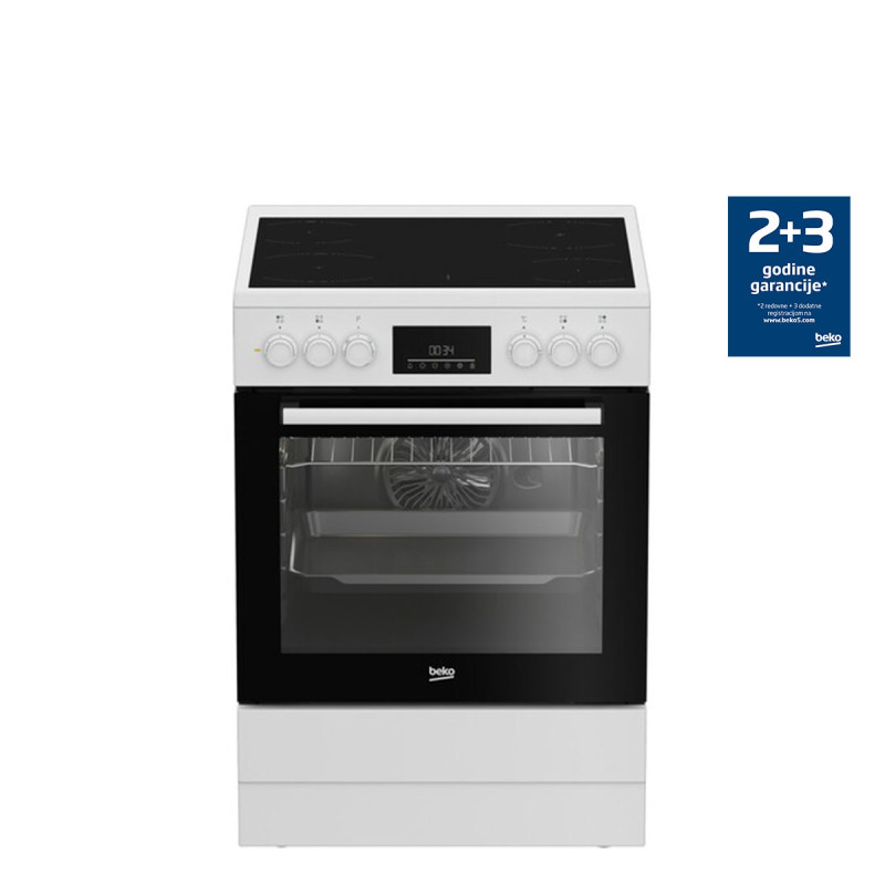Beko električni šporet FBE67300WD 