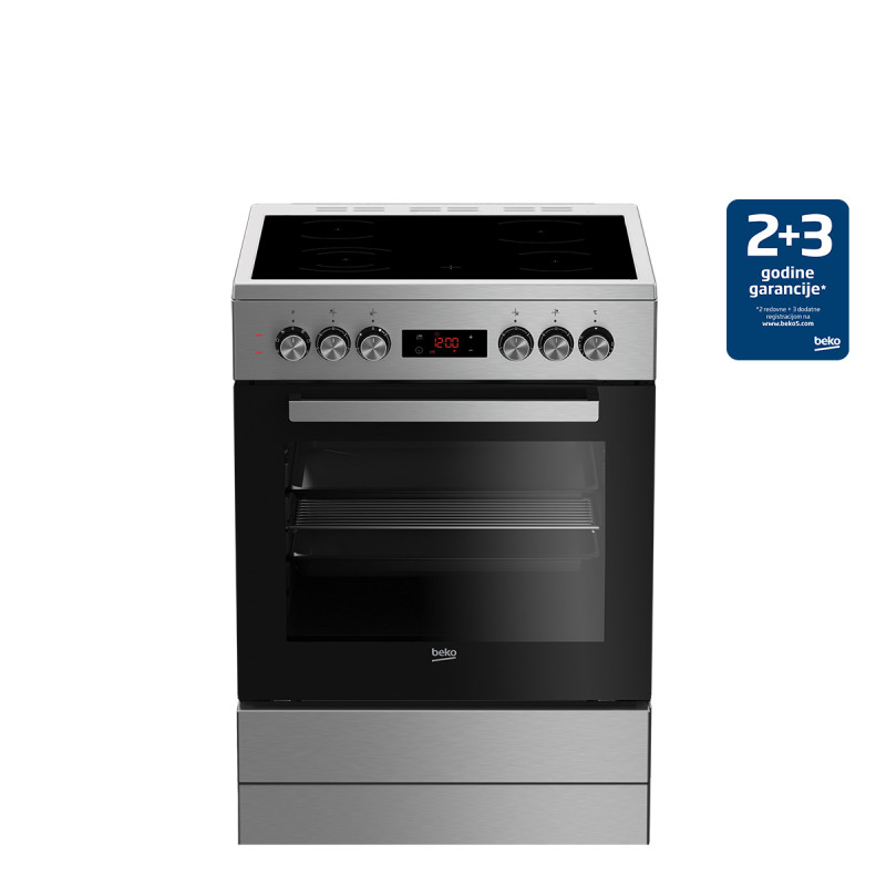 Beko električni šporet FBE67310GX 