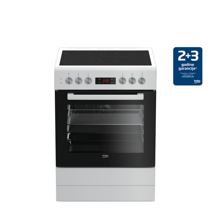 Beko električni šporet  FSM67320DWS 