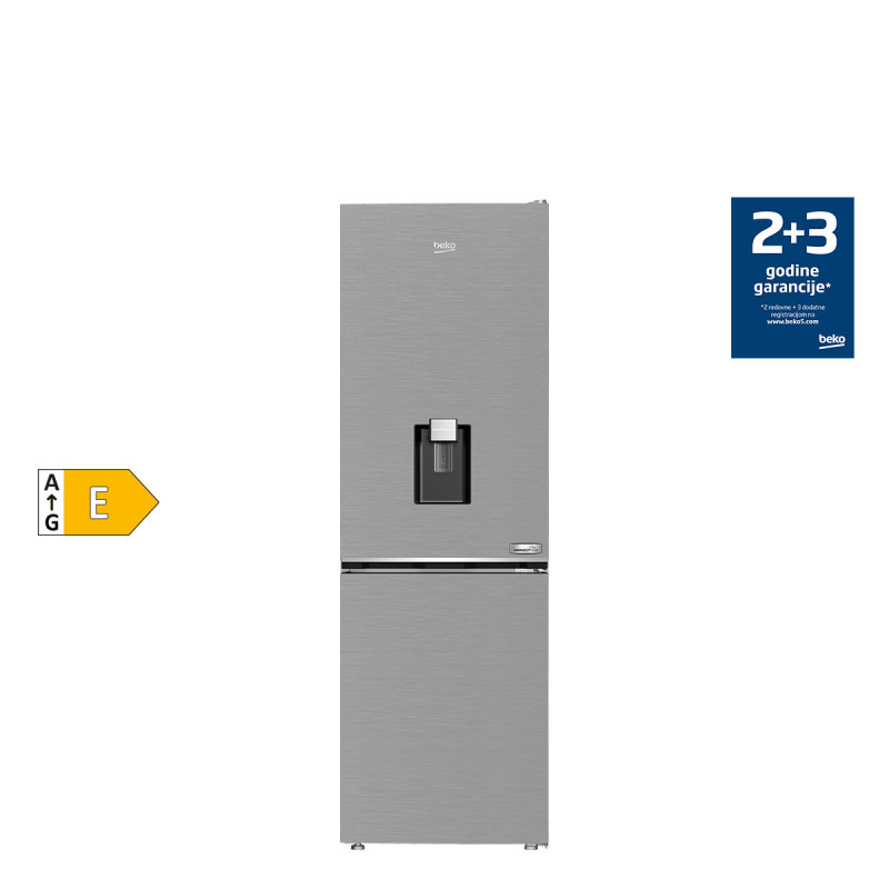 Beko kombinovani frižider B3RCNA364HDXB 
