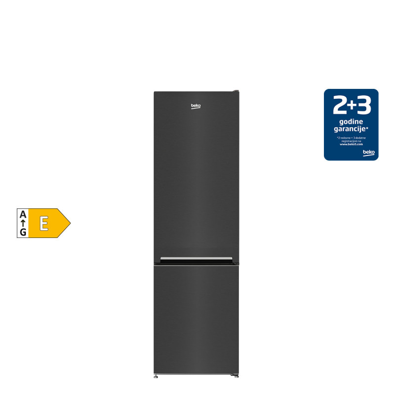 Beko kombinovani frižider RCNA305K40XBRN 