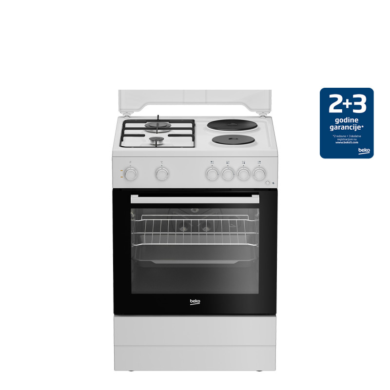 Beko kombinovani šporet FBS64010WD