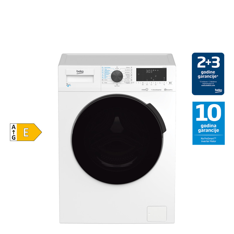 Beko mašina za pranje i sušenje veša HTE7616X0