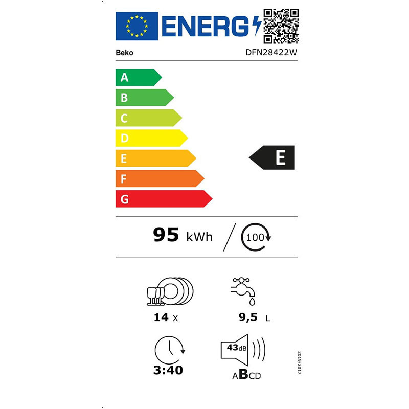 Beko mašina za pranje posu?a DFN 28422W