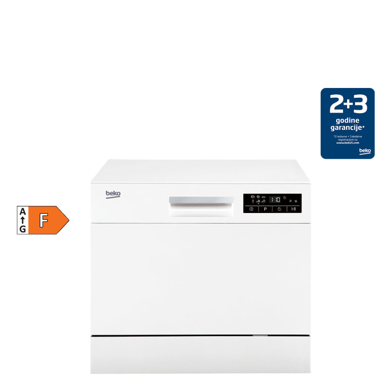 Beko mašina za pranje sudova Table top DTC36610W 