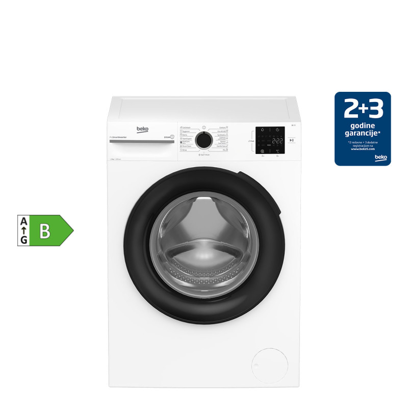 Beko mašina za pranje veša BM1WFSU38223WB 