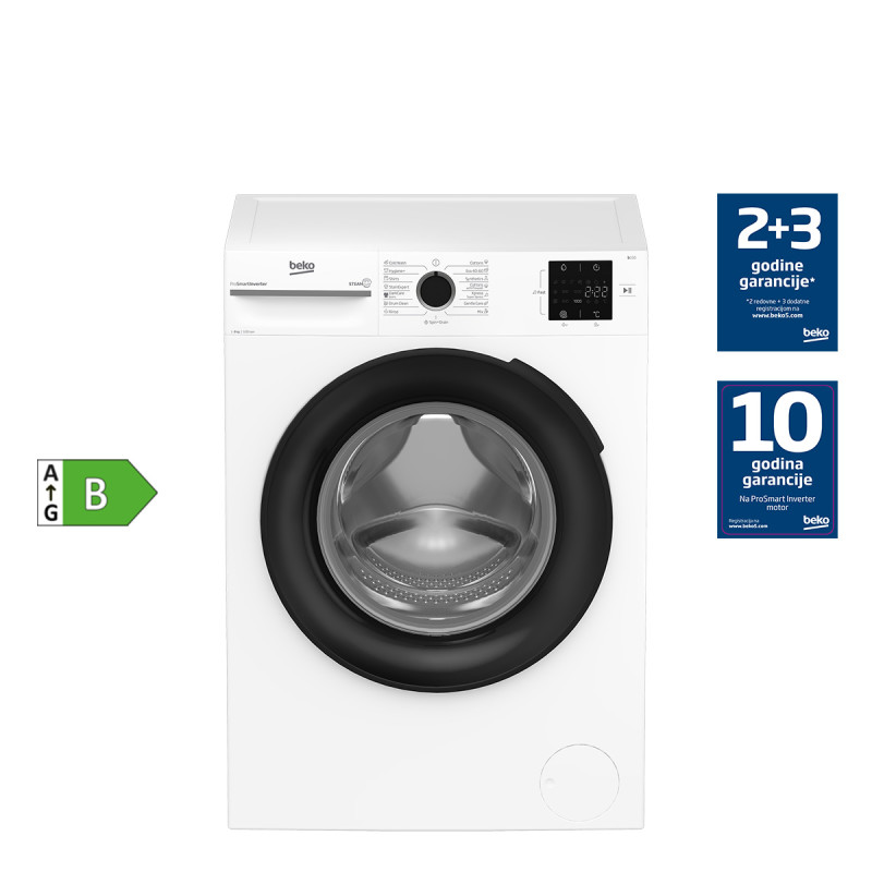 Beko mašina za pranje veša BM1WFSU38223WB 