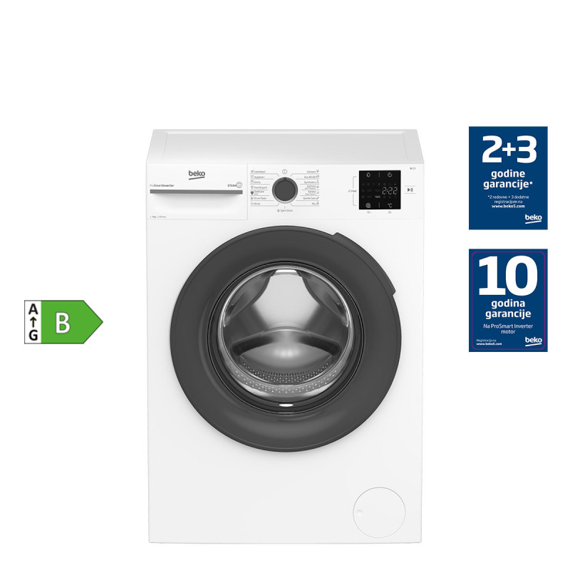 Beko mašina za pranje veša BM1WFSU39223WA 