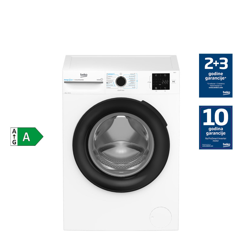 Beko mašina za pranje veša BM3WFSU38413WB 