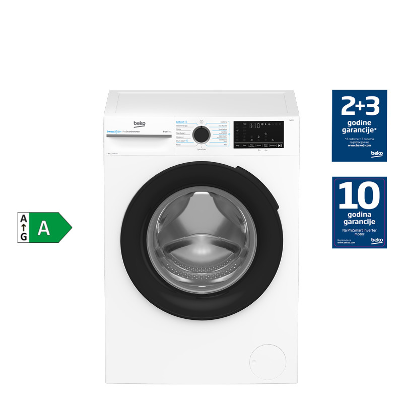 Beko mašina za pranje veša BM3WFSU49415WB 