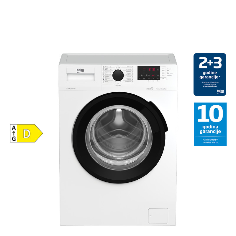 Beko mašina za pranje veša WUE 6612D BA