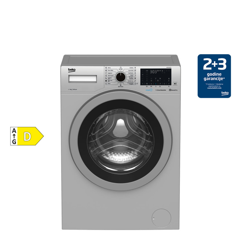 Beko mašina za pranje veša WUE 7636 XSS