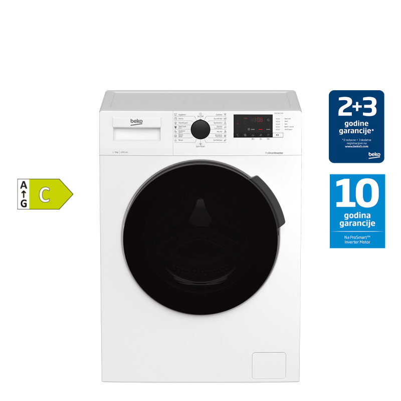 Beko mašina za pranje veša WUE 9622 XCW