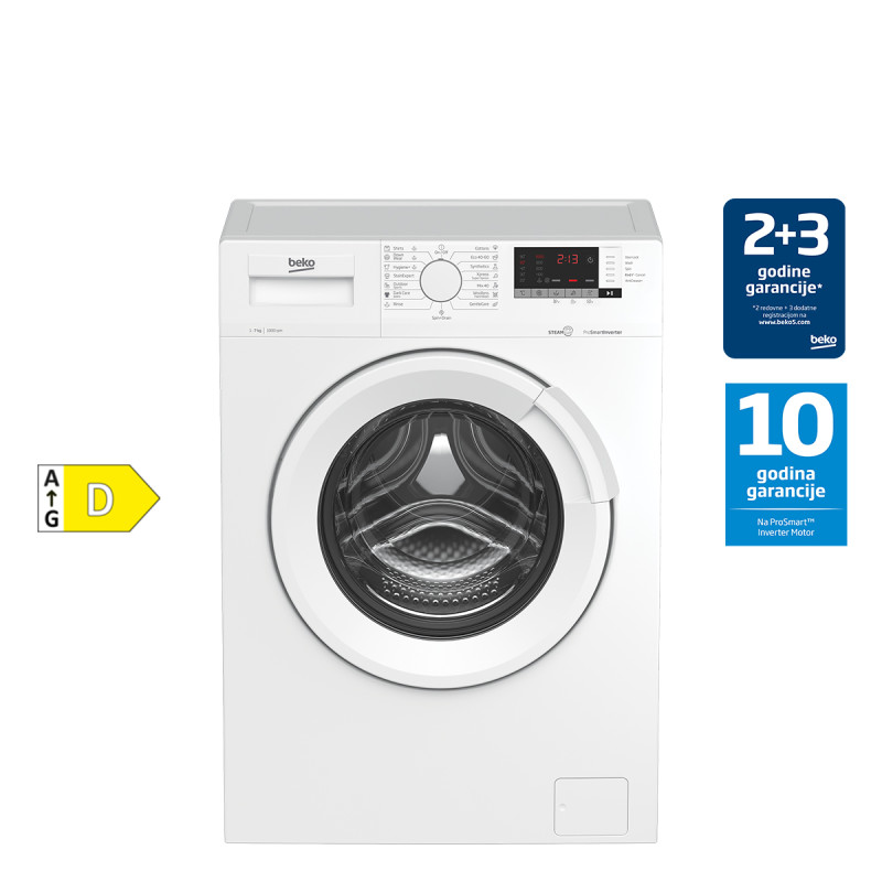 Beko mašina za pranje veša WUE7511D XWW