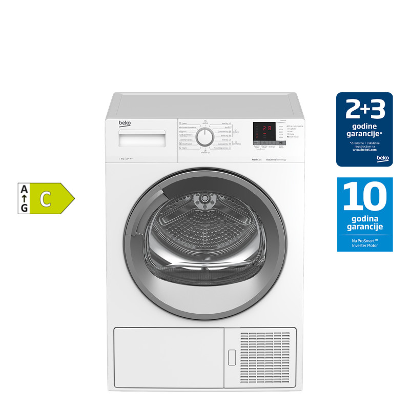 Beko mašina za sušenje veša DS8512GX