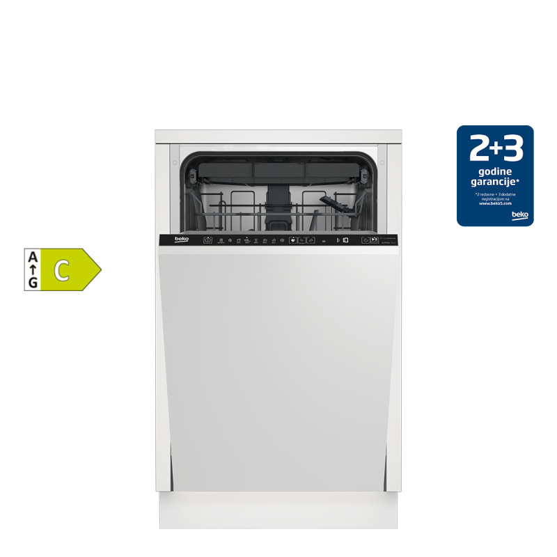 Beko ugradna mašina za pranje sudova BDIS38040 