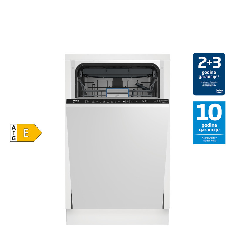 Beko ugradna mašina za pranje sudova BDIS38120Q  