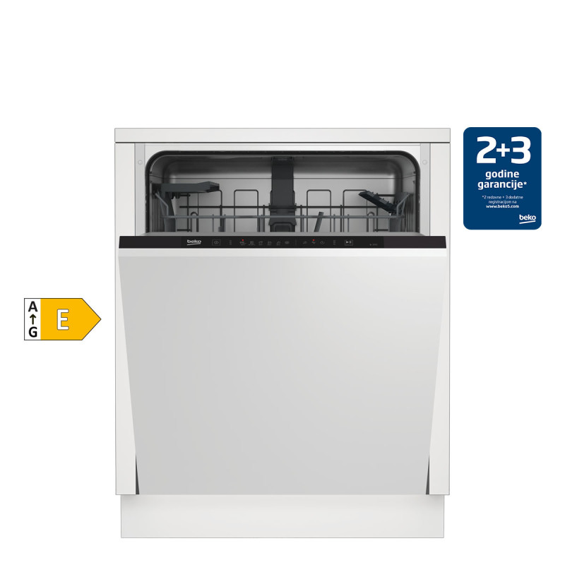 Beko ugradna mašina za pranje sudova DIN 36420