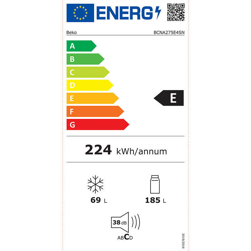 Beko ugradni frižider BCNA275E4SN