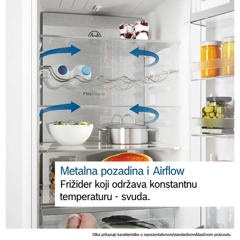 Bosch kombinovani frižider KGN39LBCF
