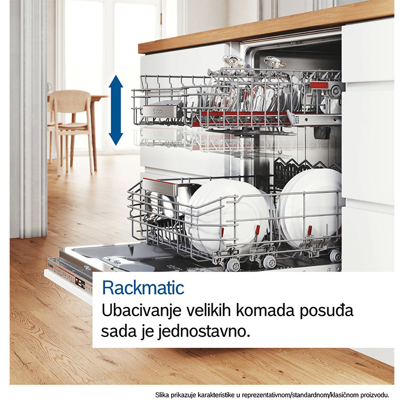Bosch mašina za pranje sudova SMS4HVI14E + poklon Somat Gel i Machine Cleaner