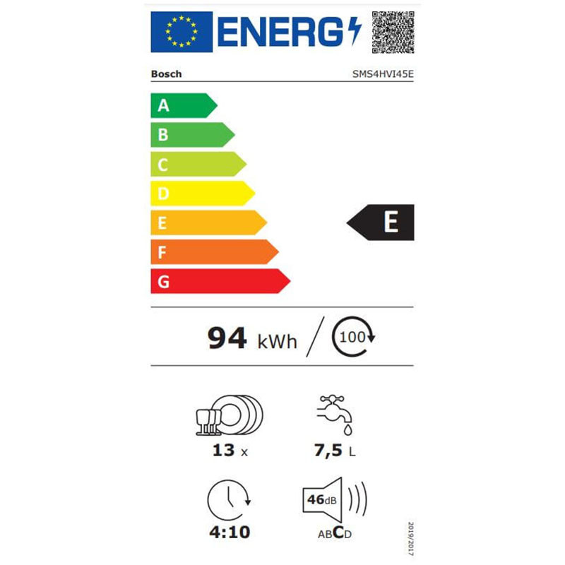 Bosch mašina za pranje sudova SMS4HVI45E