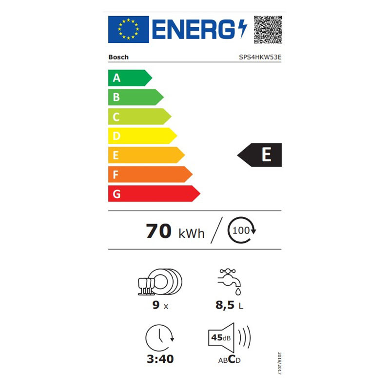 Bosch mašina za pranje sudova SPS4HKW53E