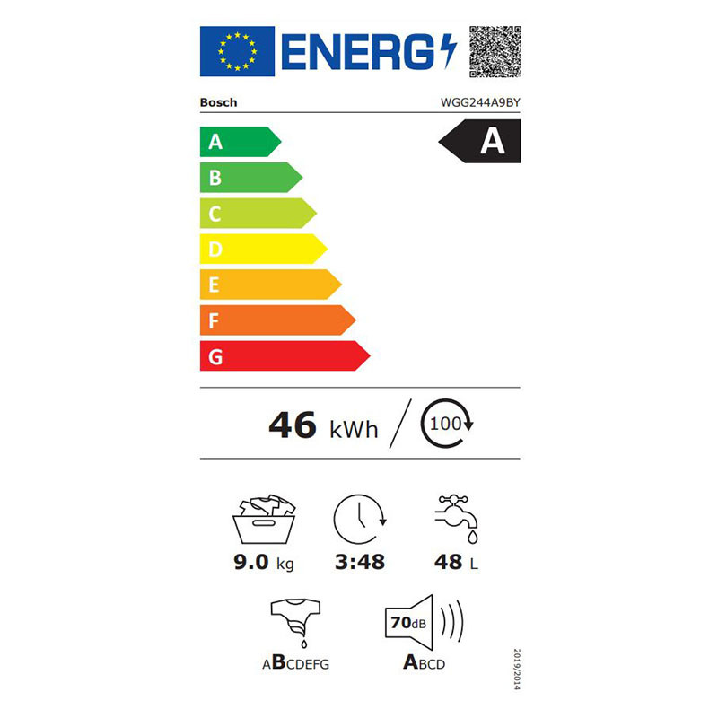 Bosch mašina za pranje veša WGG244A9BY