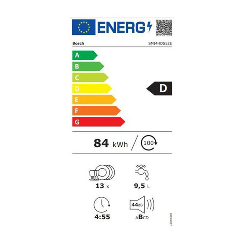 Bosch ugradna mašina za pranje sudova SMI4HDS52E