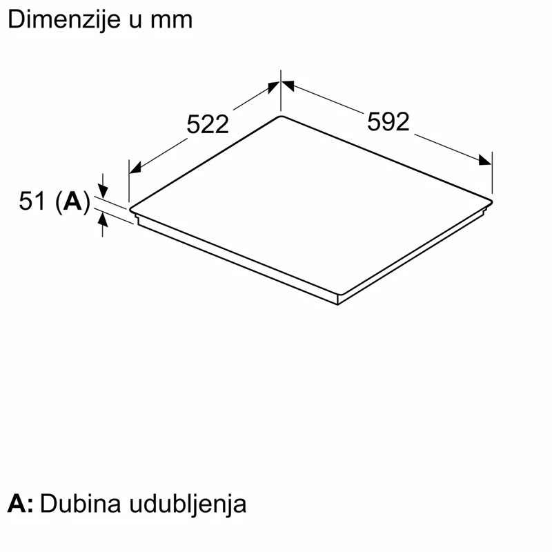 Bosch ugradna plo?a PIX61RHC1E 