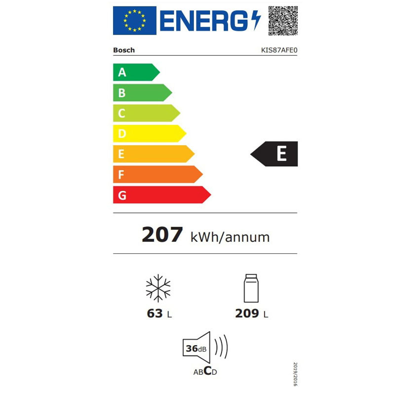 Bosch ugradni frižider KIS87AFE0