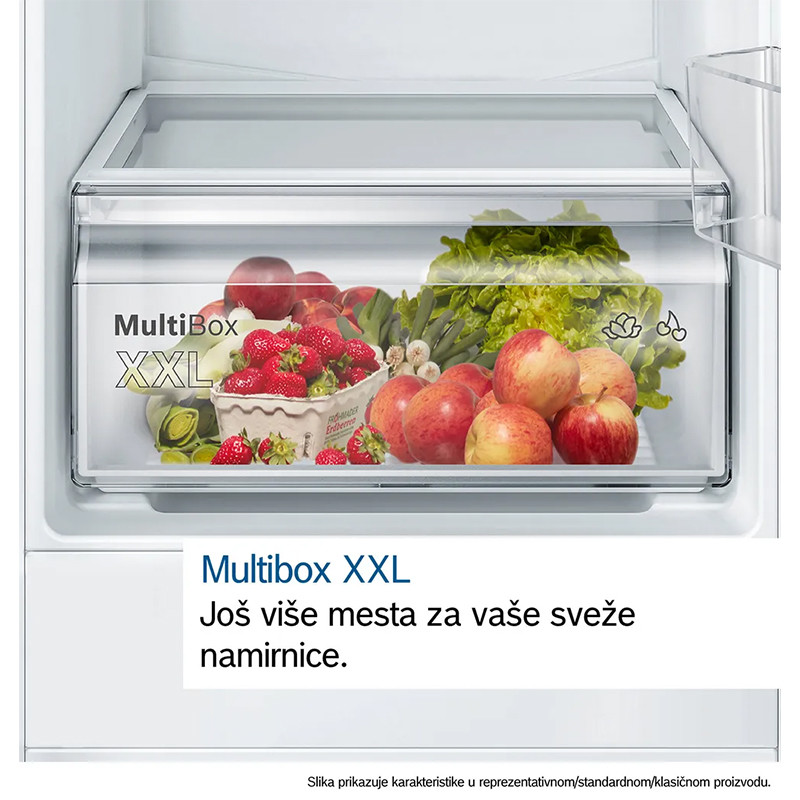 Bosch ugradni kombinovani frižider KIV87NSE0 