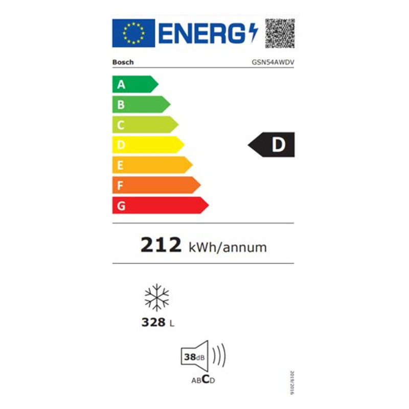 Bosch vertikalni zamrziva? GSN54AWDV