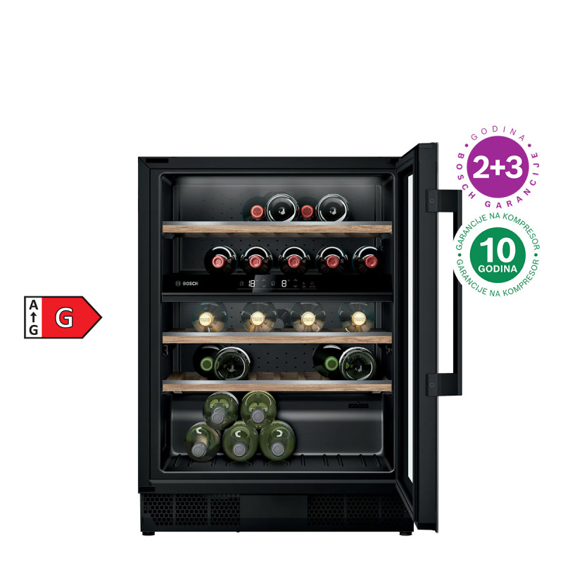 Bosch vinska vitrina KUW21AHG0 