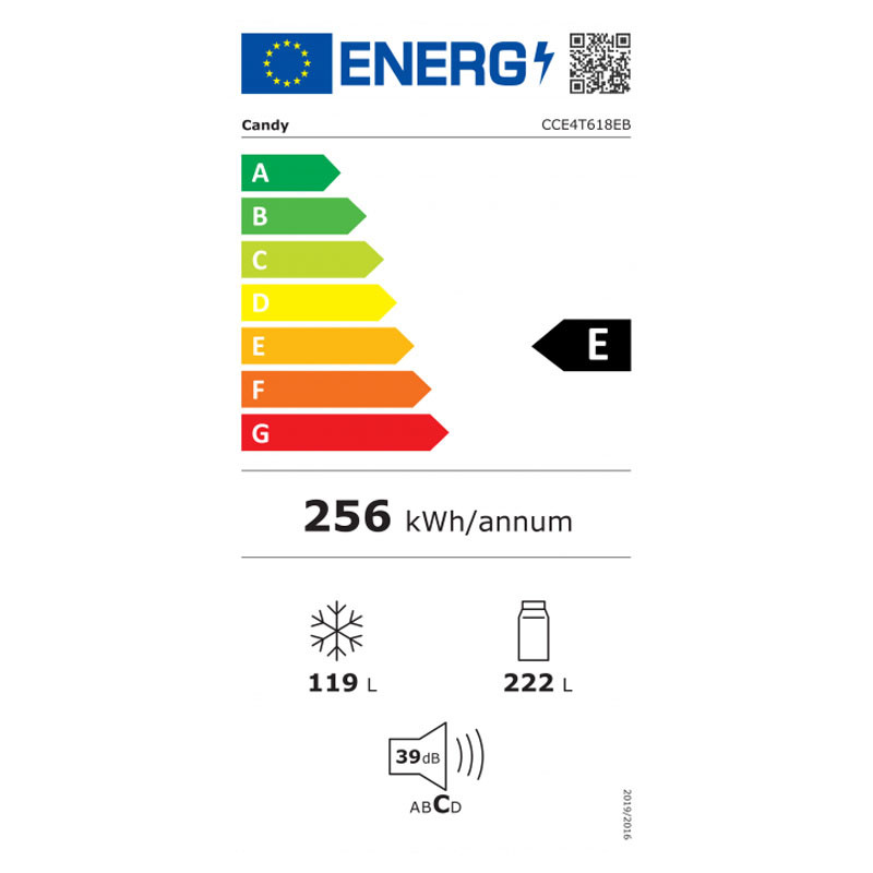 Candy kombinovani frižider CCE4T618EB