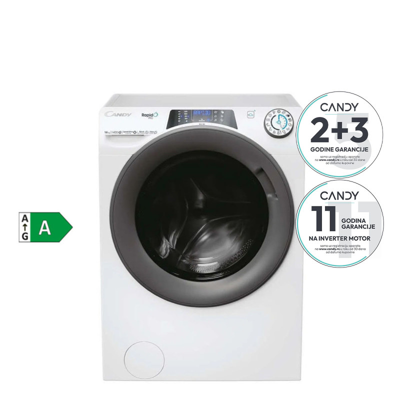 Candy mašina za pranje veša RP 4146BWMR/1-S
