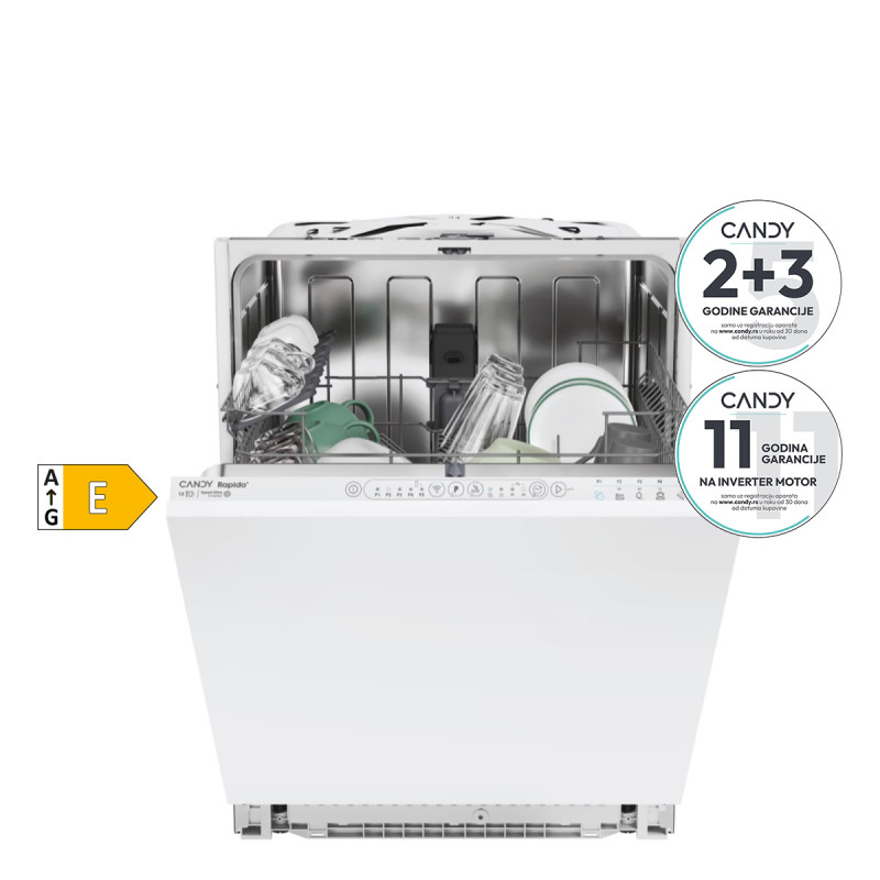 Candy ugradna mašina za pranje sudova CI 3E7L0W2 