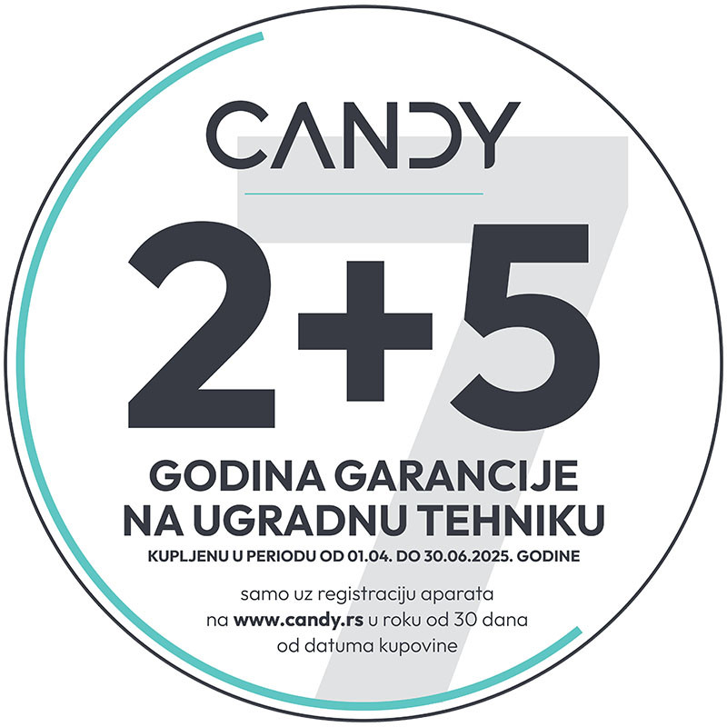 Candy ugradna rerna FIDCP N615L