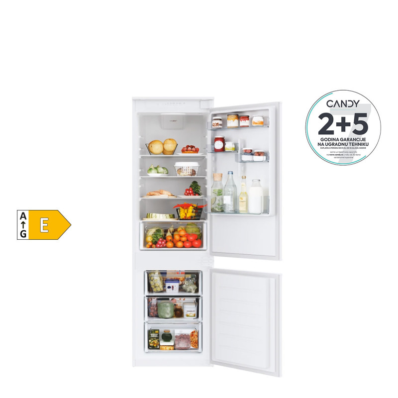 Candy ugradni kombinovani frižider CBL3518E 