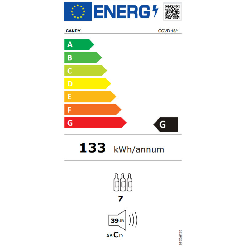 Candy vinska vitrina CCVB 15/1