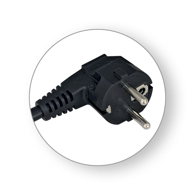 Commel kabl priklju?ni monofazni H05VV-F 3G2,5/2 m crni