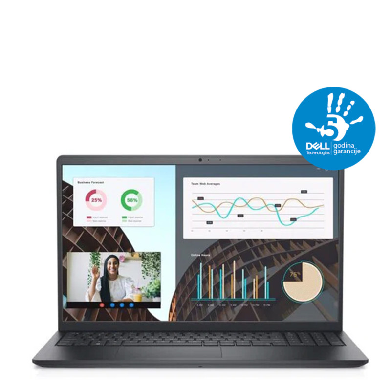 Dell laptop OEM Vostro 3530 15.6 inch FHD 120Hz i5-1335U 8GB 512GB SSD Intel Iris Xe