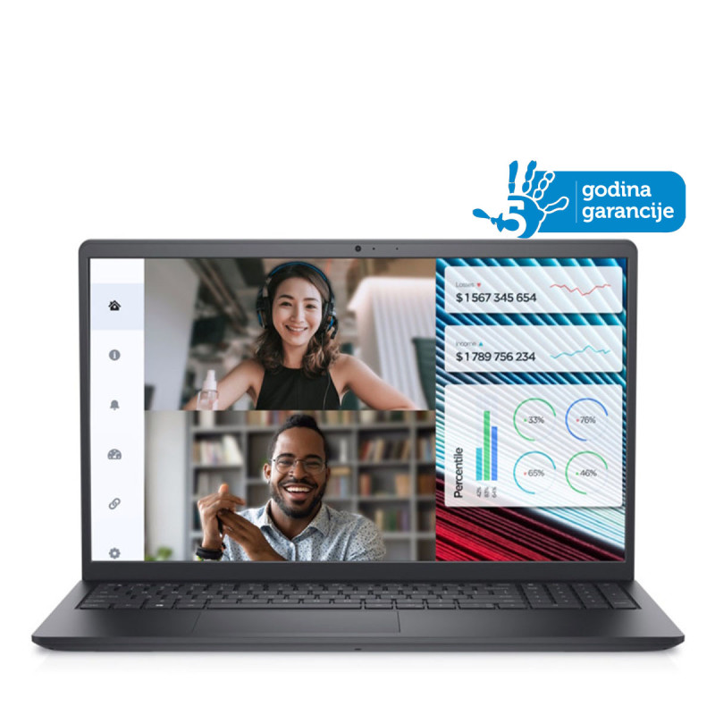 Dell laptop Vostro 3520 FHD 120Hz i3-1215U 16GB 512GB SSD NOT23945