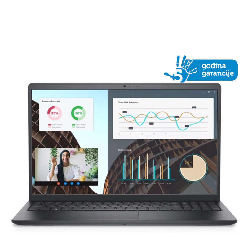 Dell laptop Vostro 3530 15.6 inch FHD 120Hz i5-1335U 16GB 512GB NOT22904