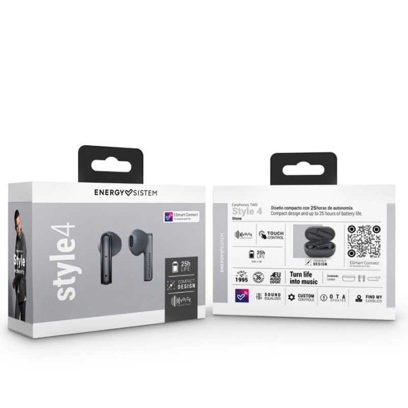 Energy sistem bluetooth slušalice Style 4 Stone True crne