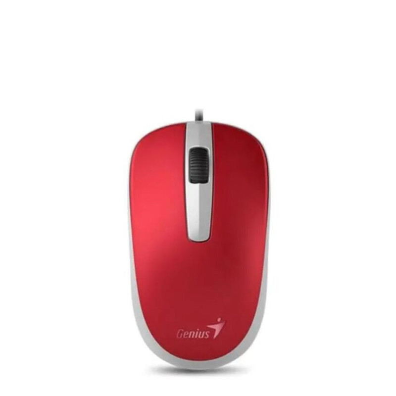 Genius miš DX-120 Usb Optical žičani crvena