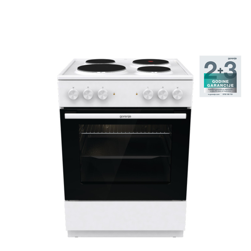 Gorenje električni šporet GE6A10WB