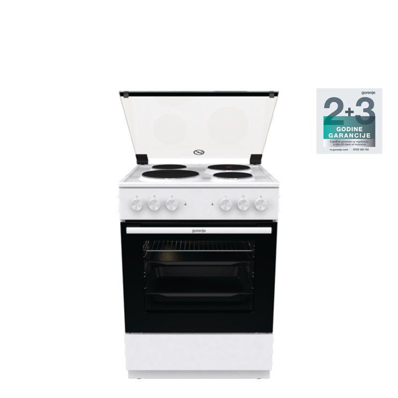 Gorenje električni šporet GE6A40WB